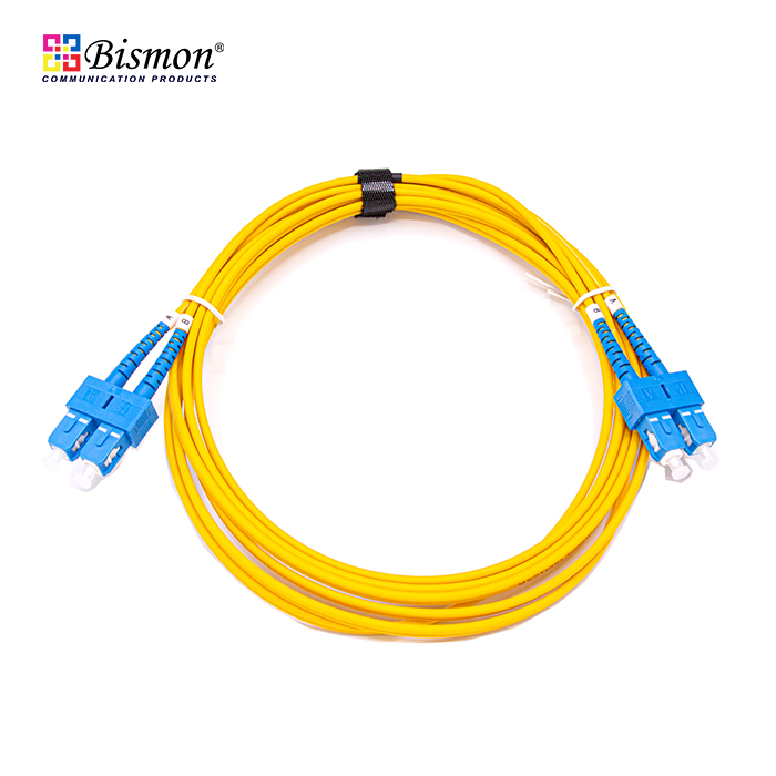 SC-SC-Patch-Cord-Fiber-optic-Duplex-Single-Mode-9-125um-2-3-5-10-Meters